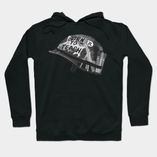 Born to teach Maths  BW Hoodie